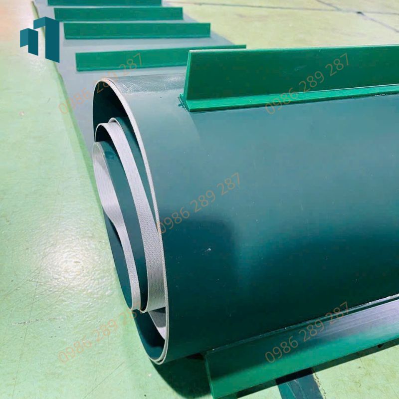 Băng Tải PU Gắn Gân